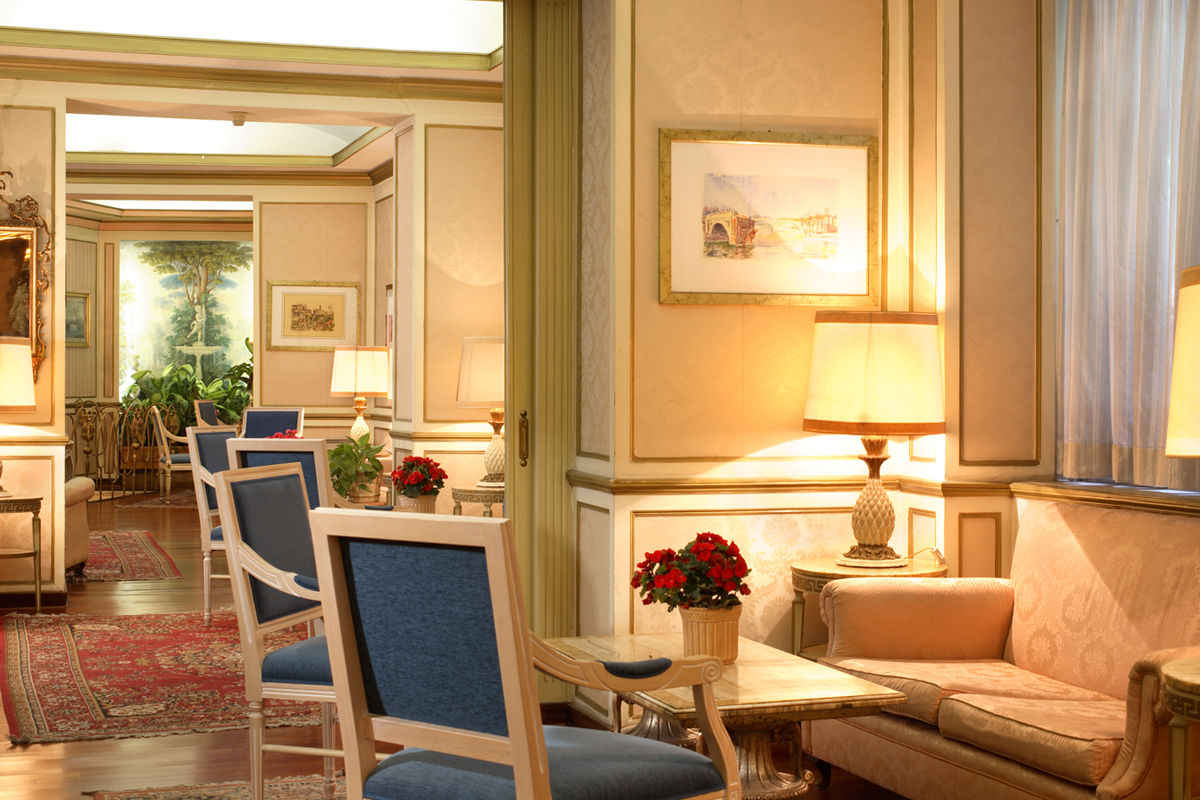 Hotel Eliseo Rzym Wnętrze zdjęcie