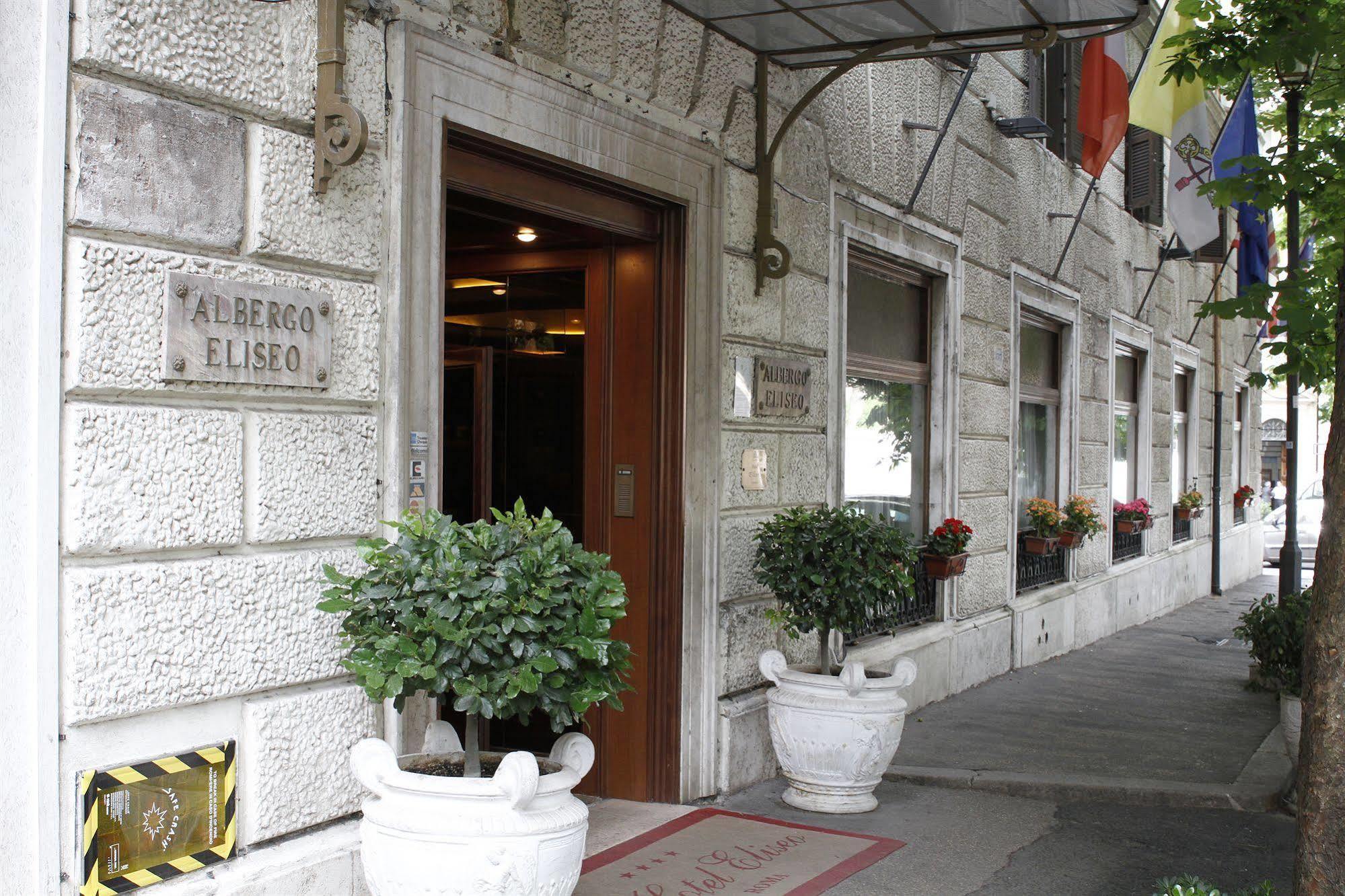 Hotel Eliseo Rzym Zewnętrze zdjęcie