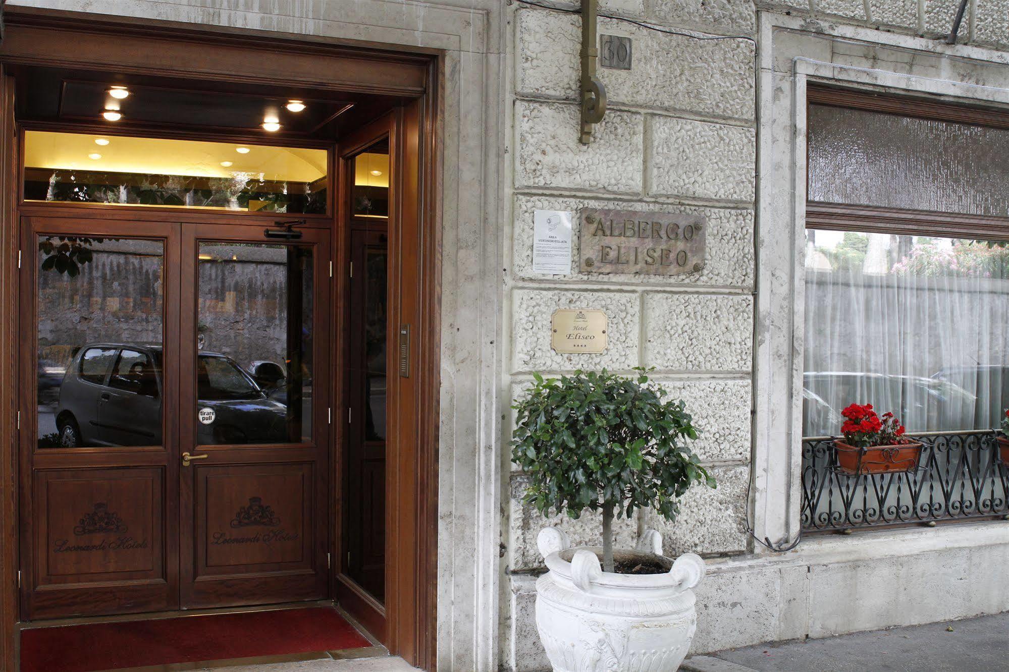 Hotel Eliseo Rzym Zewnętrze zdjęcie